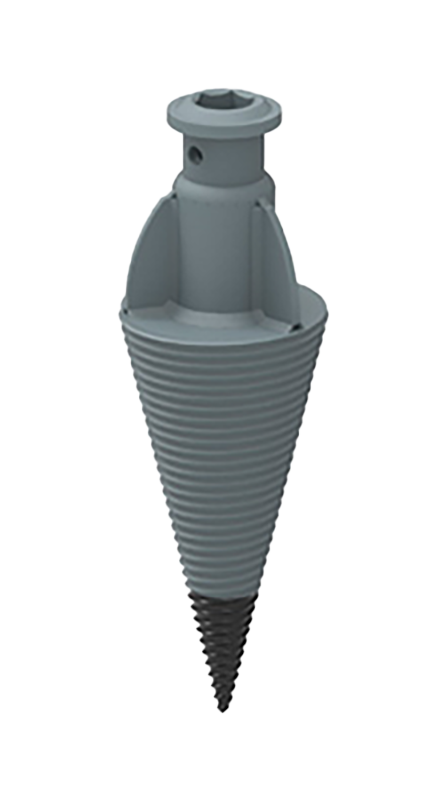qm agri schneckenteiler Details des konischen Schneckenteilers